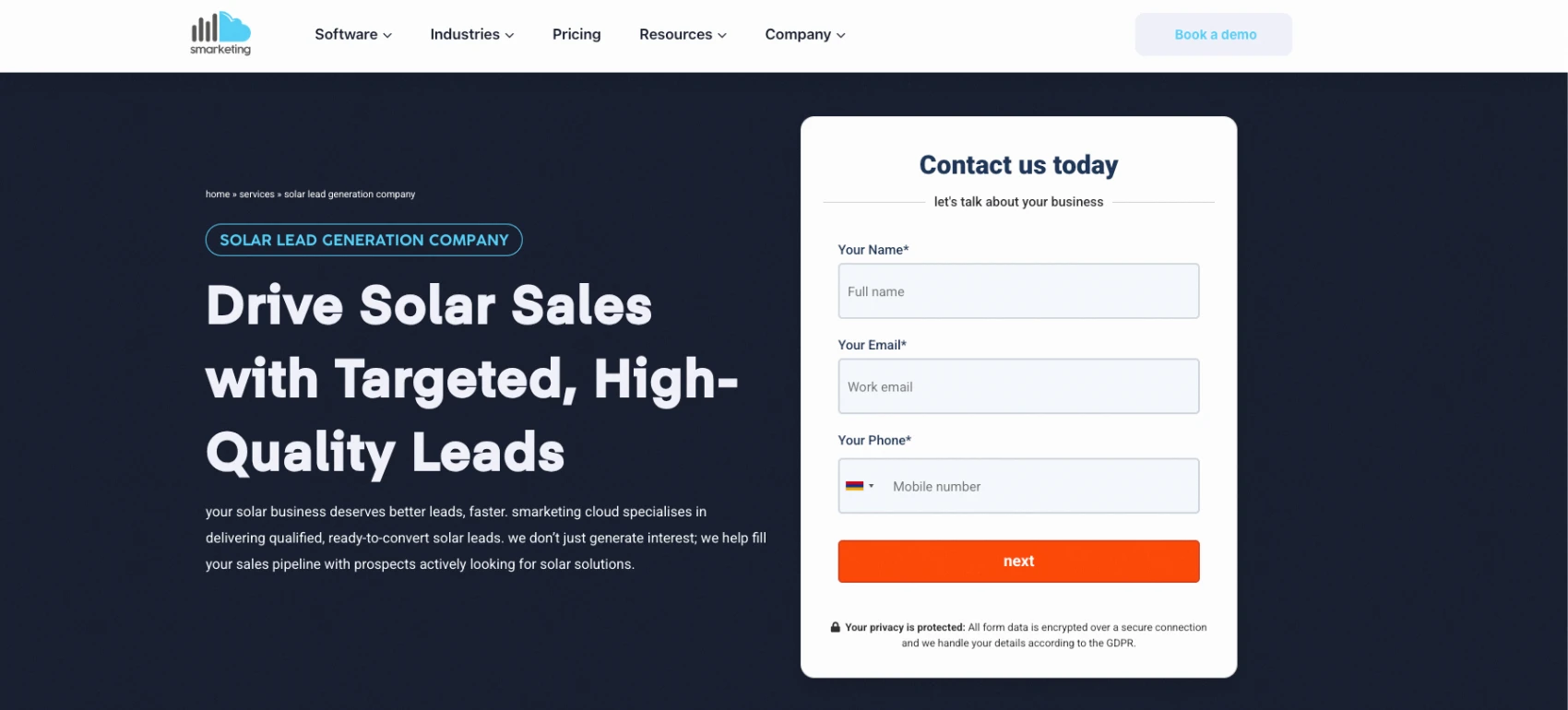 Smarketing Cloud - One of the best solar lead generation companies