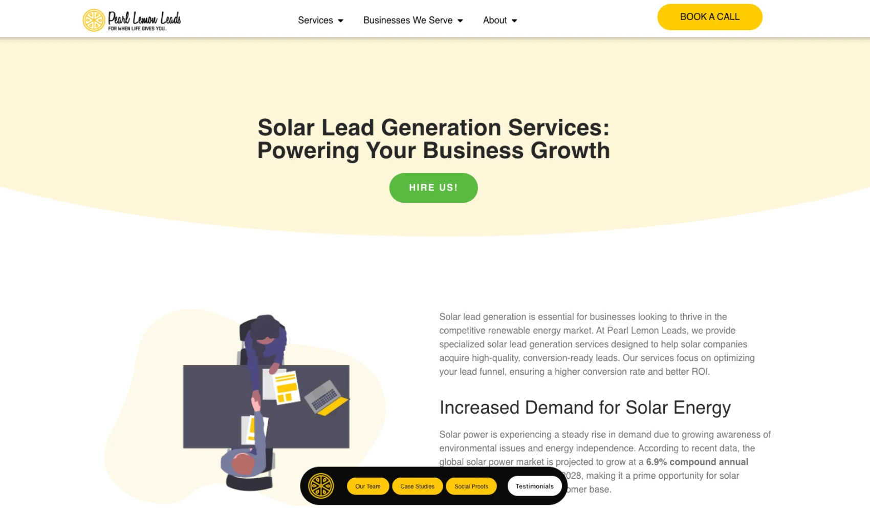 Pearl Lemon Leads USA - One of the best solar lead generation companies