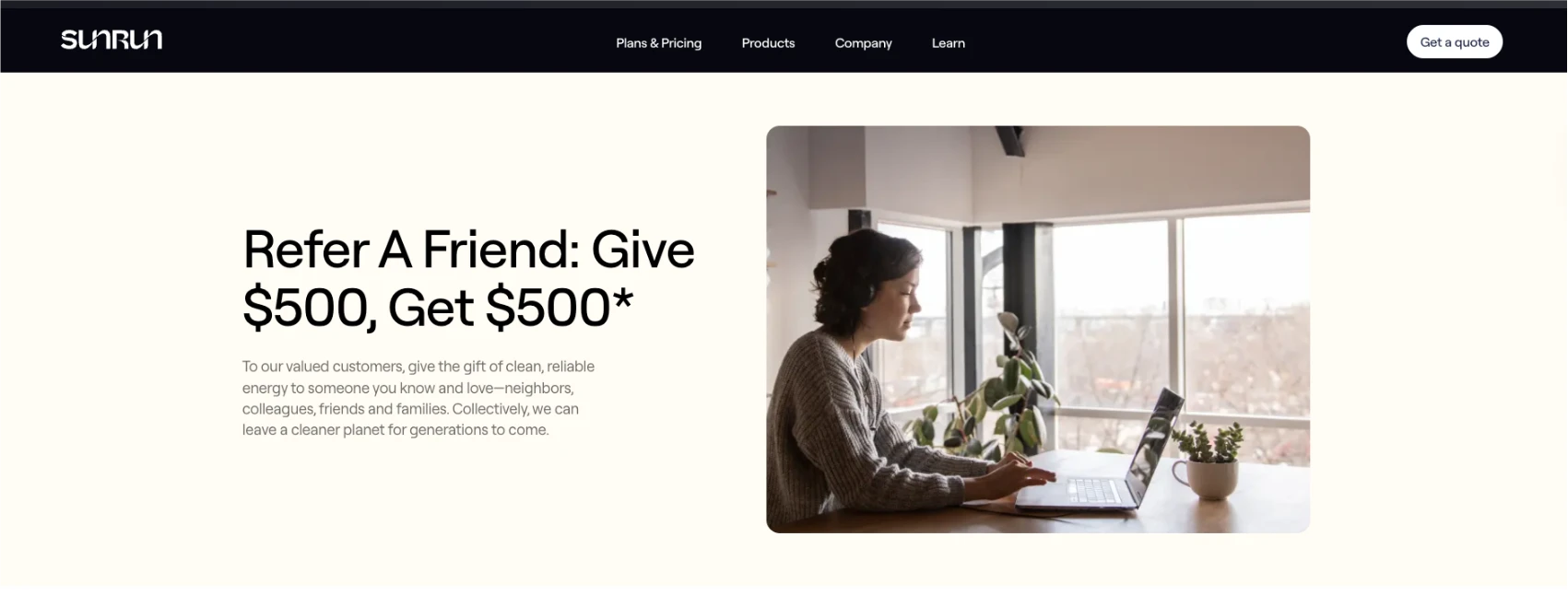 SunRun Partner Program - one of the best solar affiliate programs