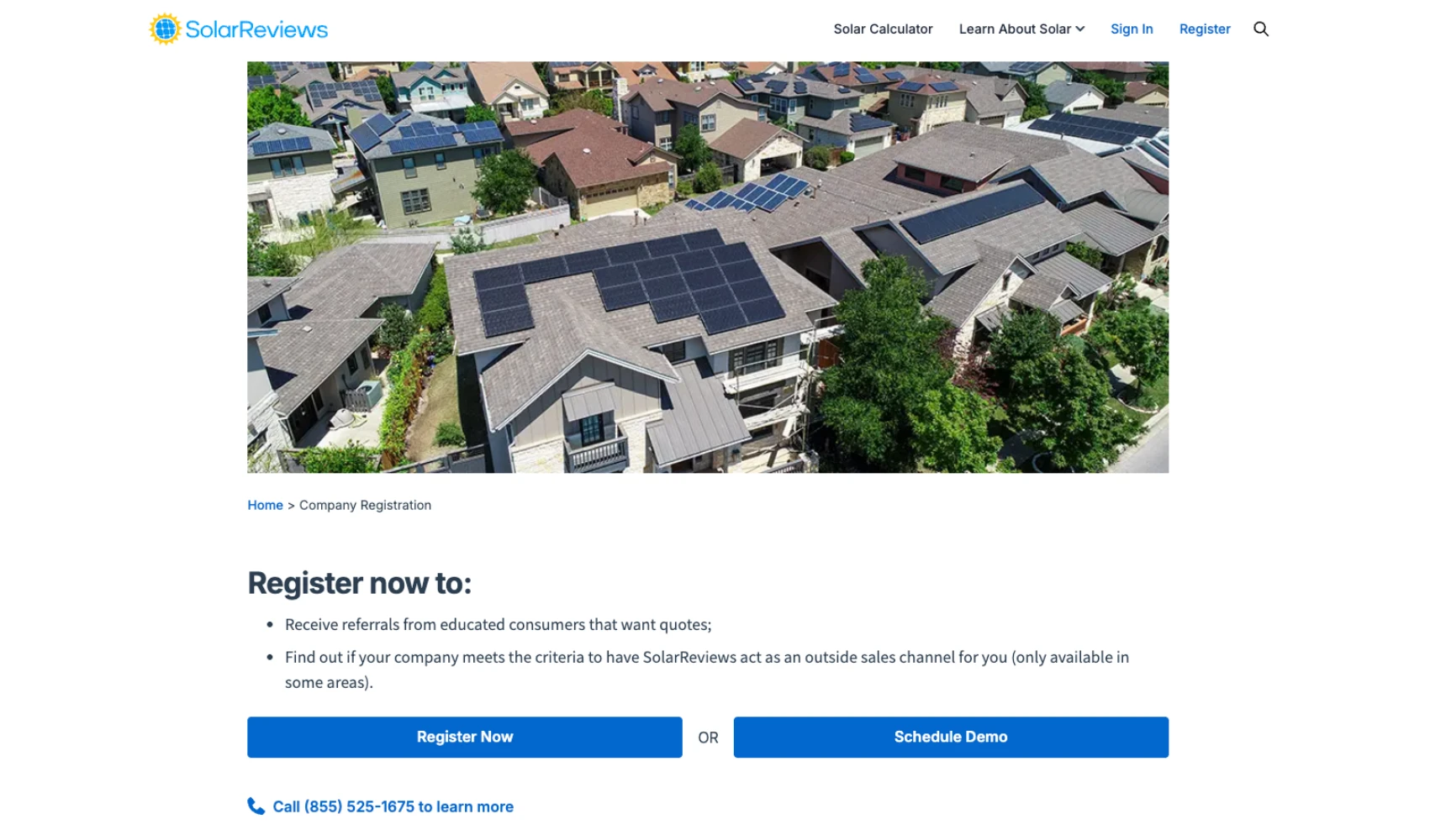 solar affiliate programs - Solar Reviews Partner Program