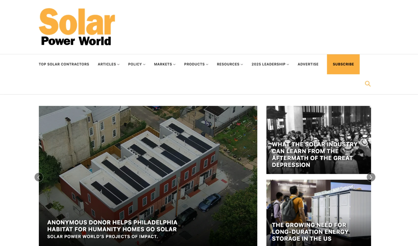 Solar Power World - One of the Top Solar Magazines and Journals