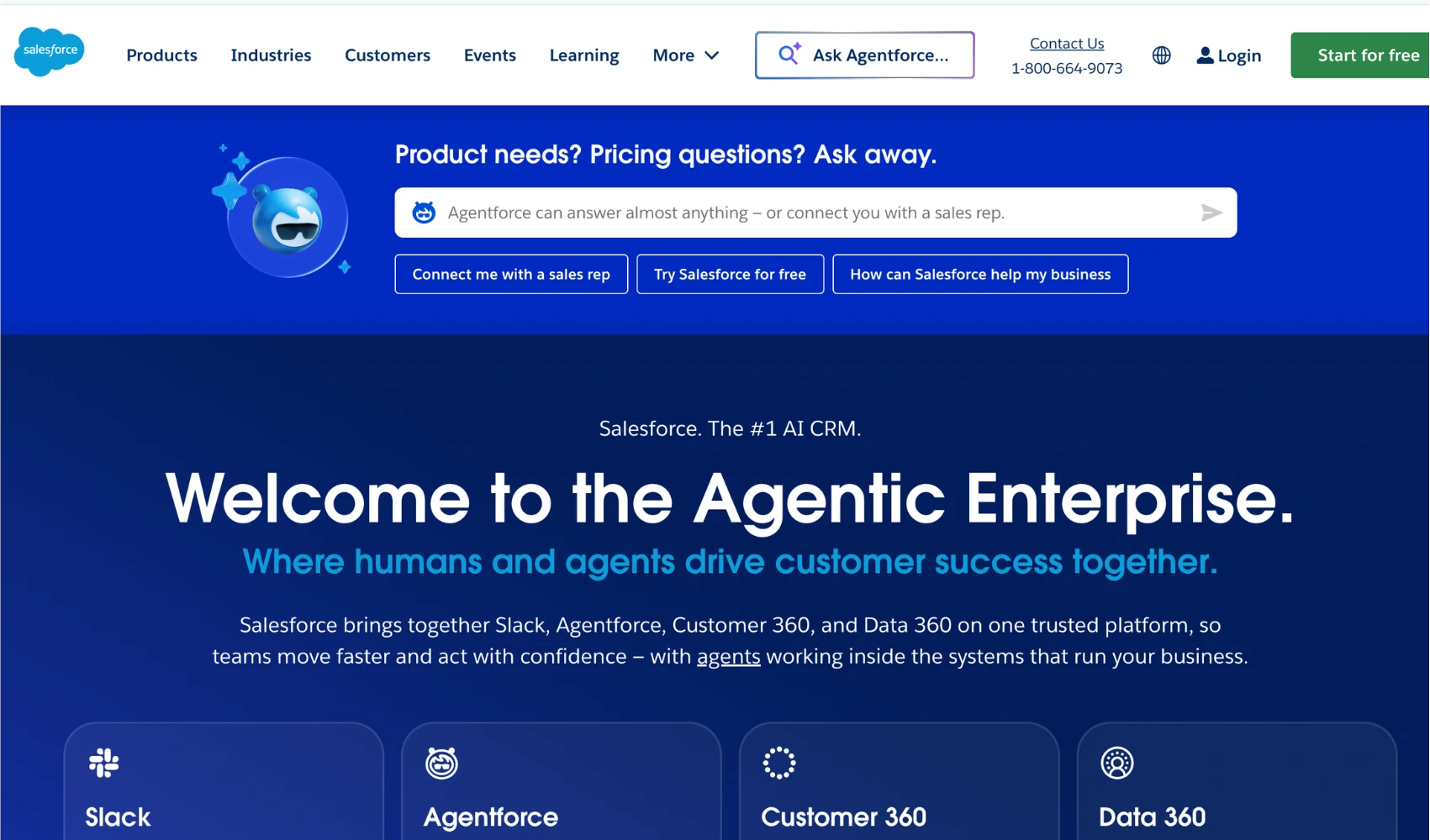 Salesforce - one of the top CRM systems for solar businesses