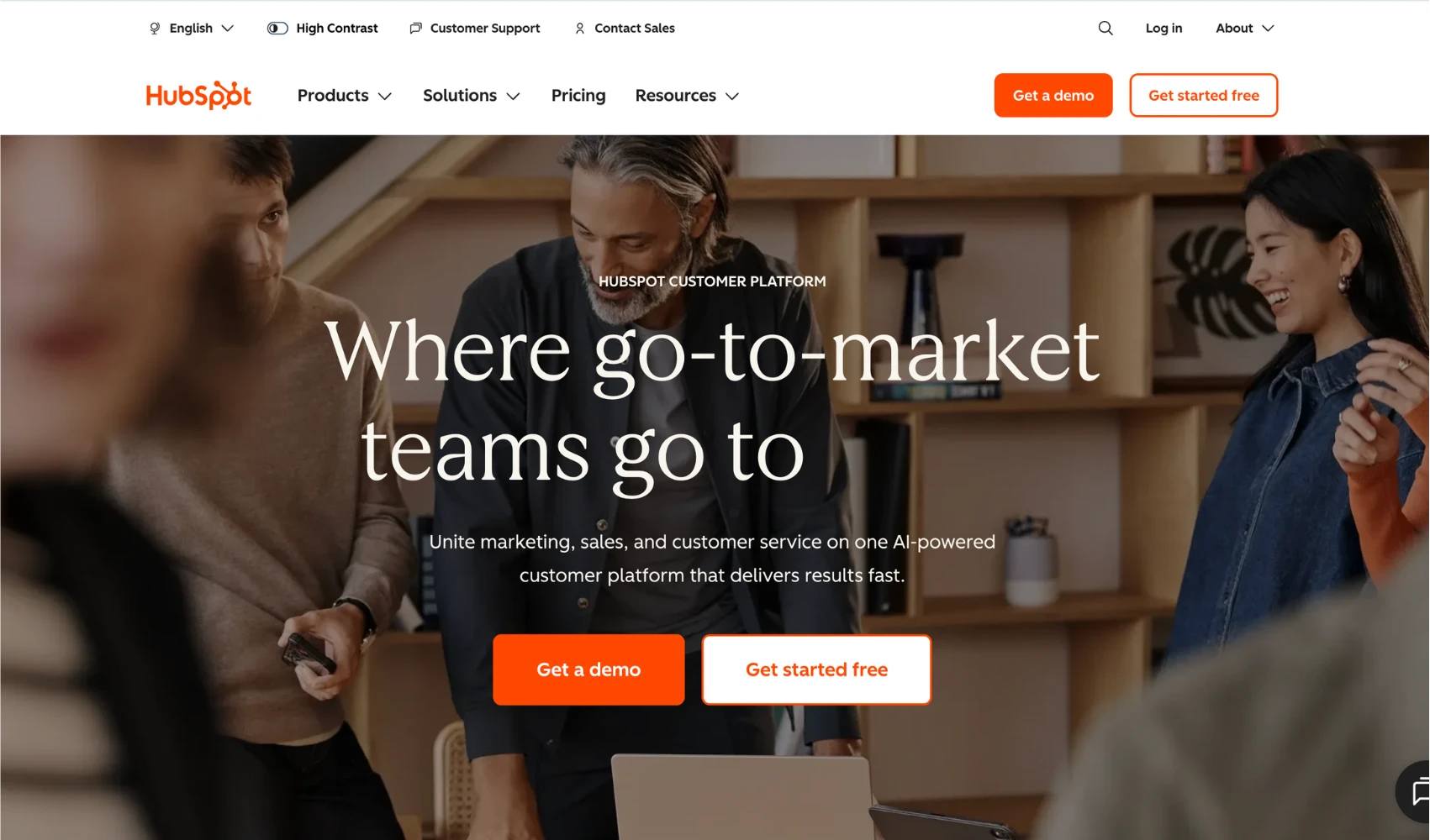 HubSpot CRM - one of the top CRM systems for solar businesses