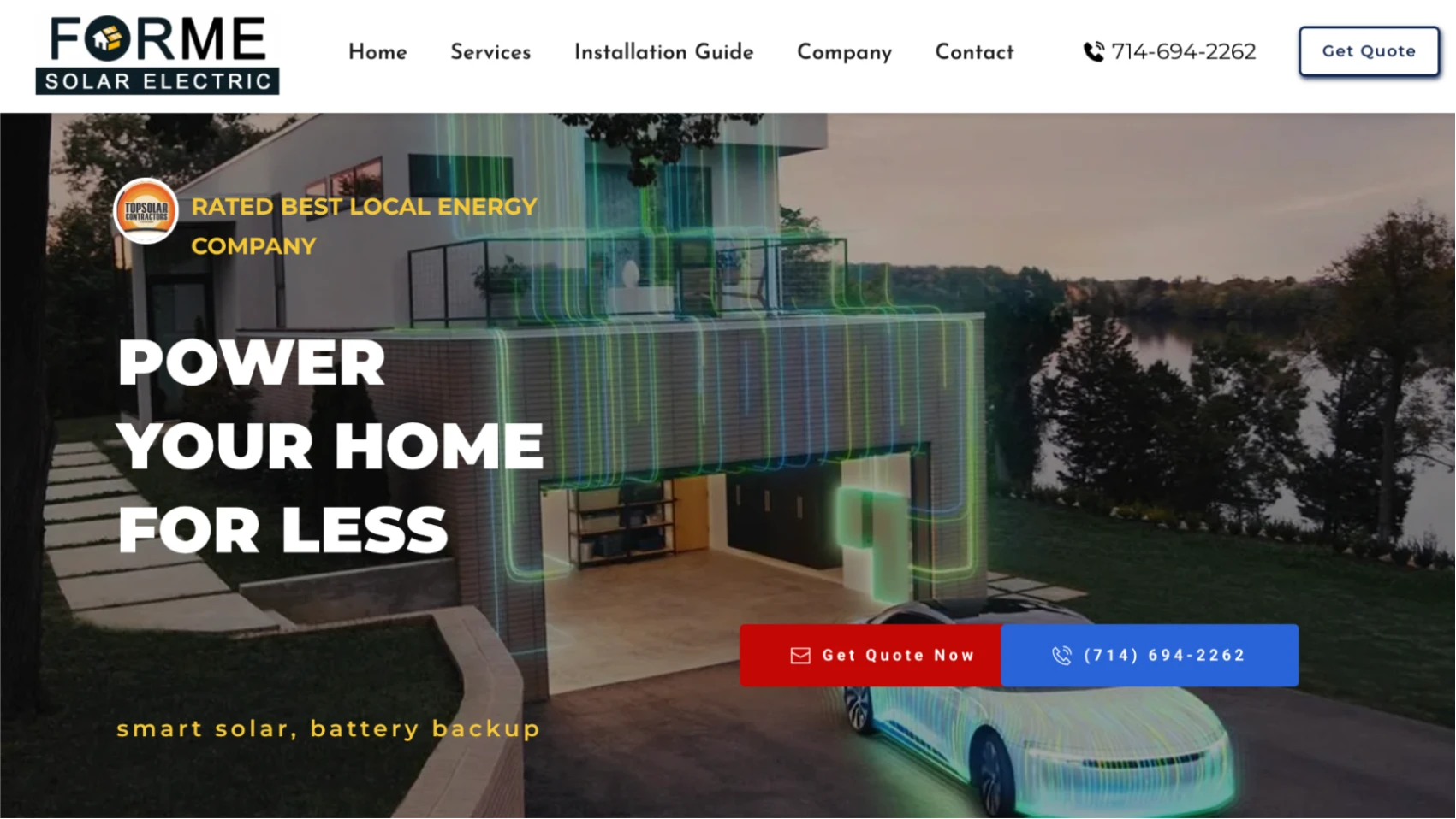 Forme Solar Electric - One of the Top Solar Companies in Orange County