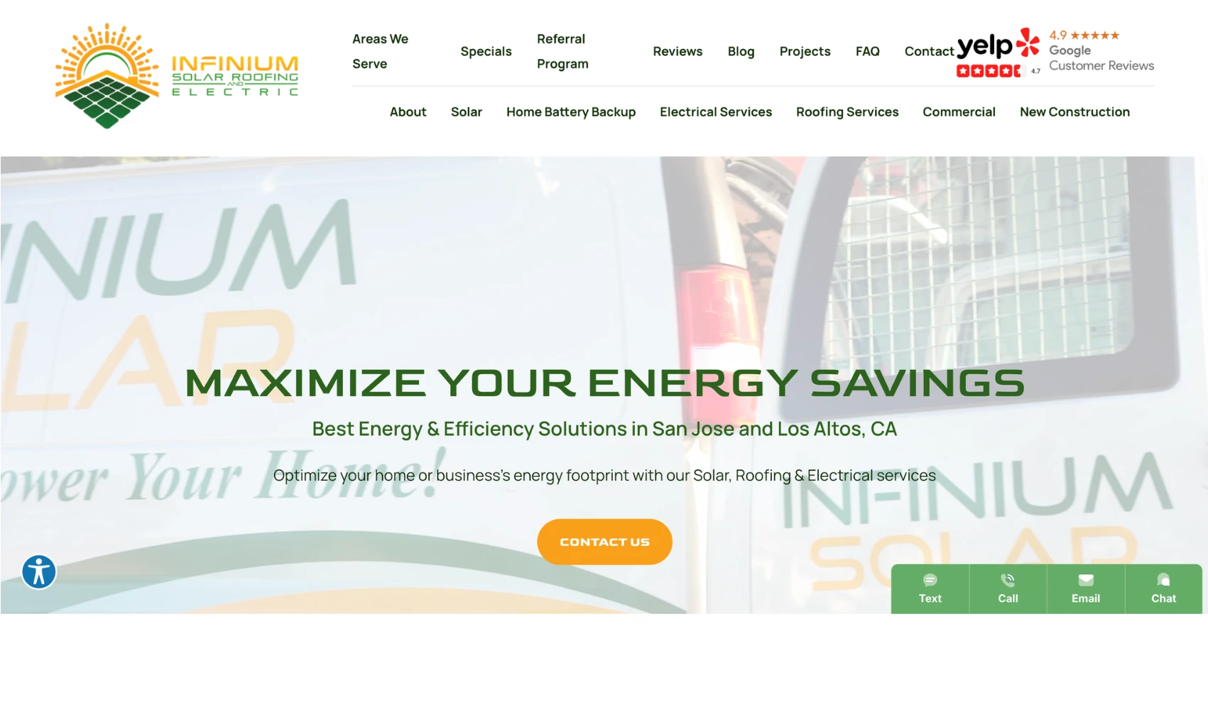 Infinium Solar Roofing and Electric is one of the top solar companies in San Jose, California
