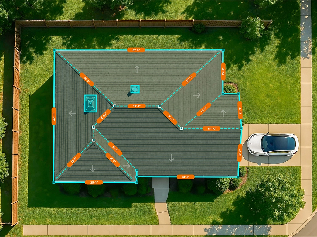 AI-Driven Roof Detection
